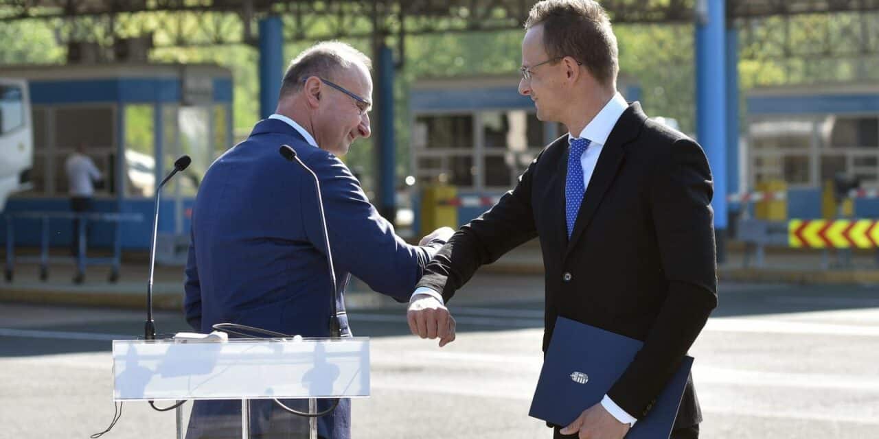 Na graničnom prijelazu susreli se Radman i mađarski kolega Peter Szijjarto