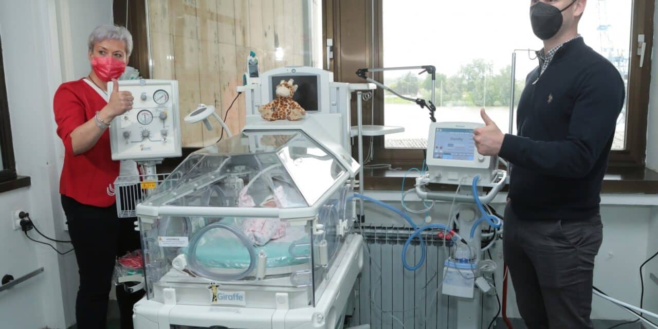Osijek: Zavod za neonatologiju dobio vrijednu donaciju Palčića i uderuge “Dinamo to smo mi”