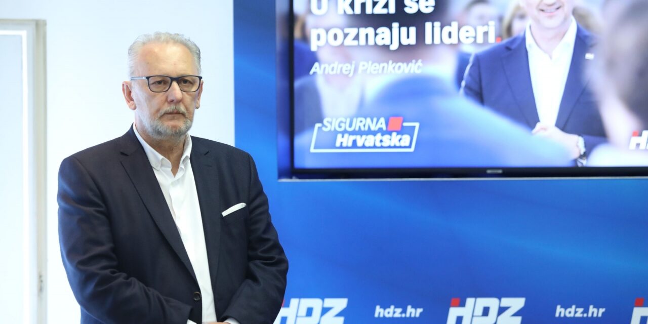 Zagreb: Božinović i Brnjac održali konferenciju za medije