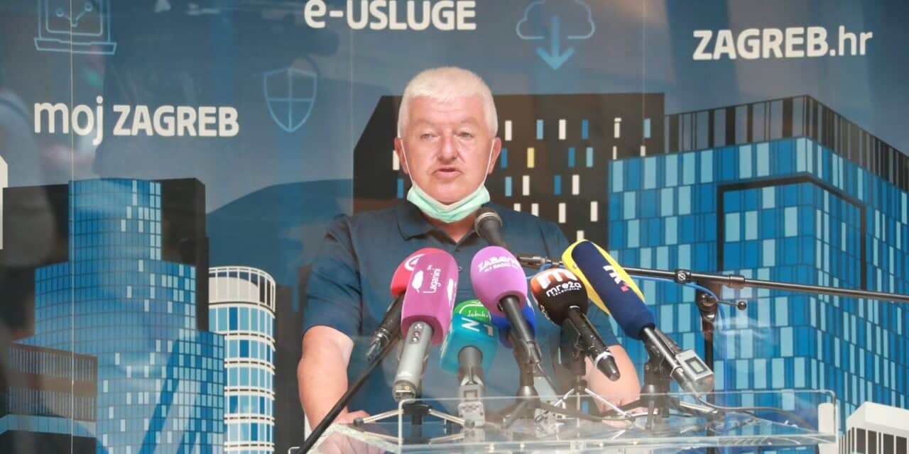 Konferencija za medije Stožera civilne zaštite grada Zagreba