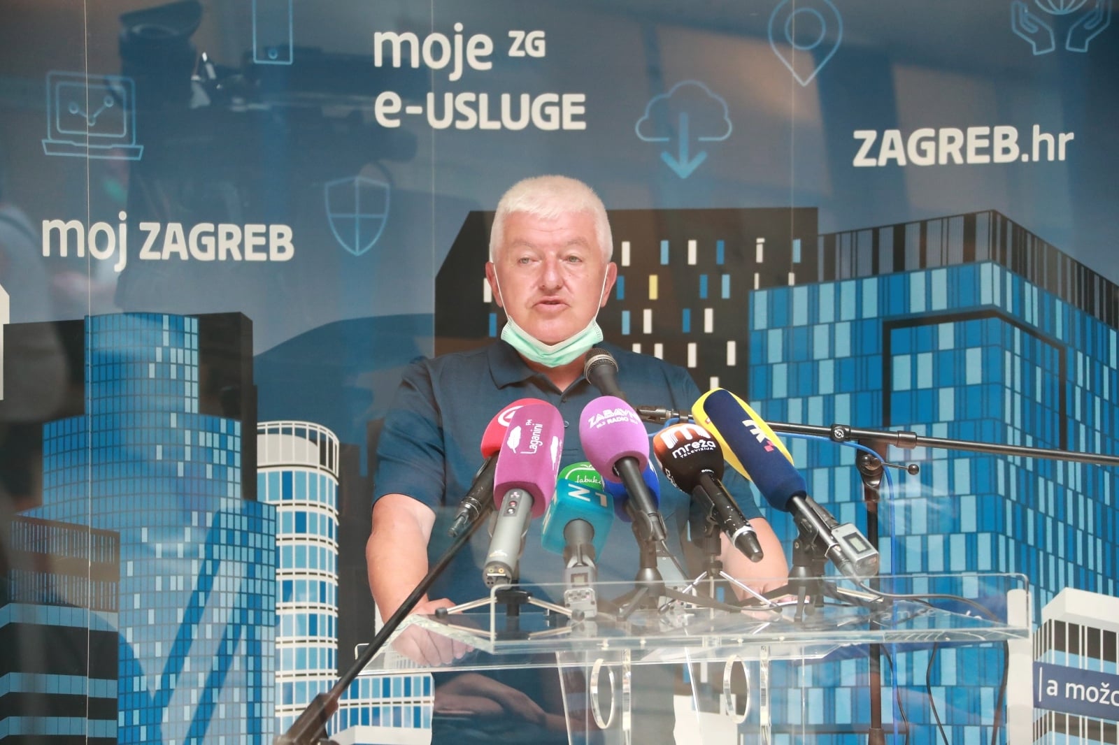 Konferencija za medije Stožera civilne zaštite grada Zagreba