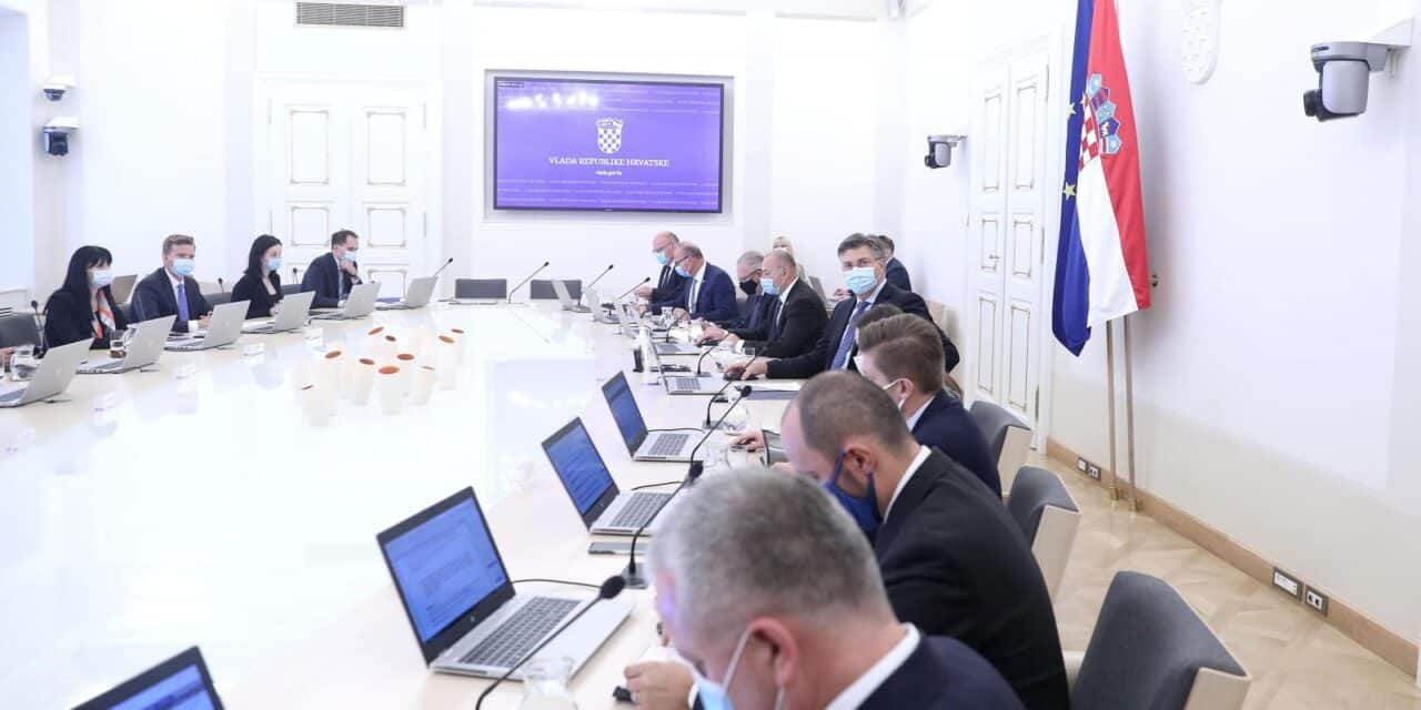 Zagreb: U Banskim dvorima održana je 11. sjednica Vlade RH