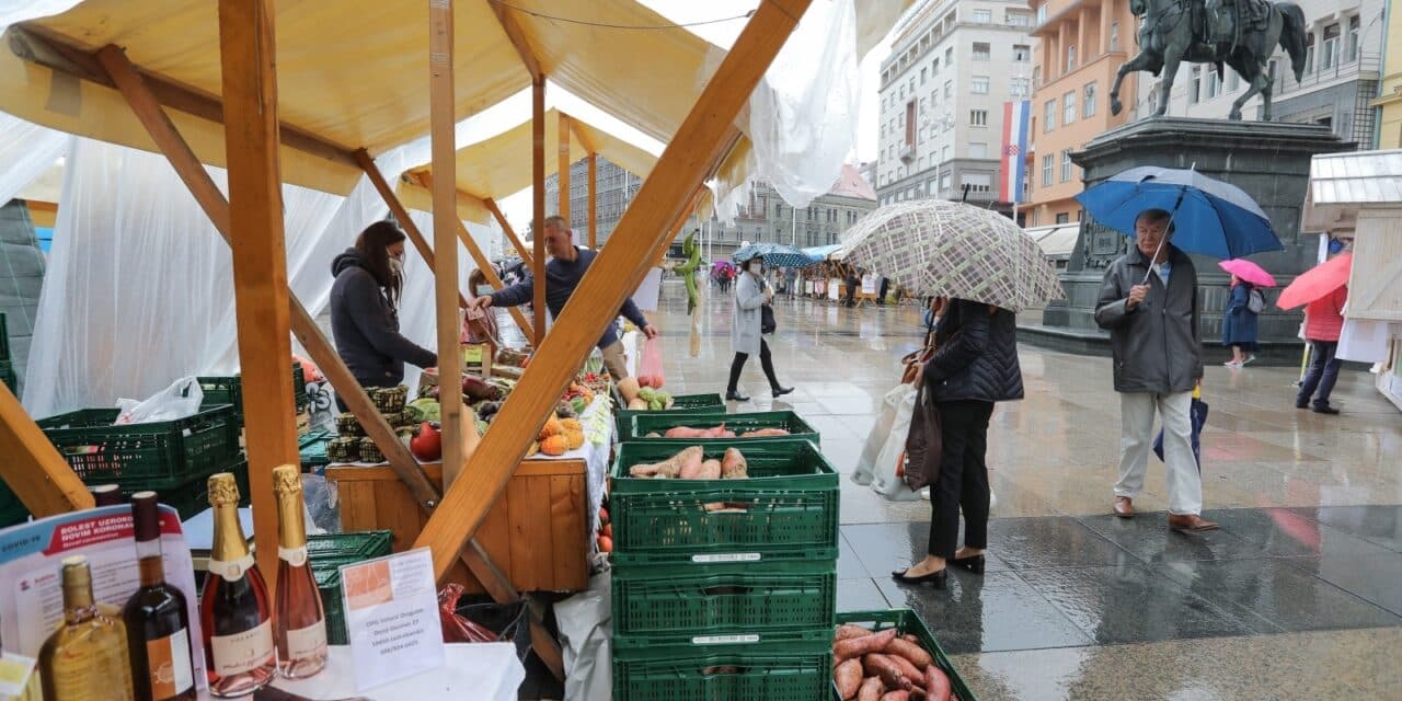 Zagreb: Na glavnom Trgu otvorena manifestacija Dani hrane i tradicijskih proizvoda