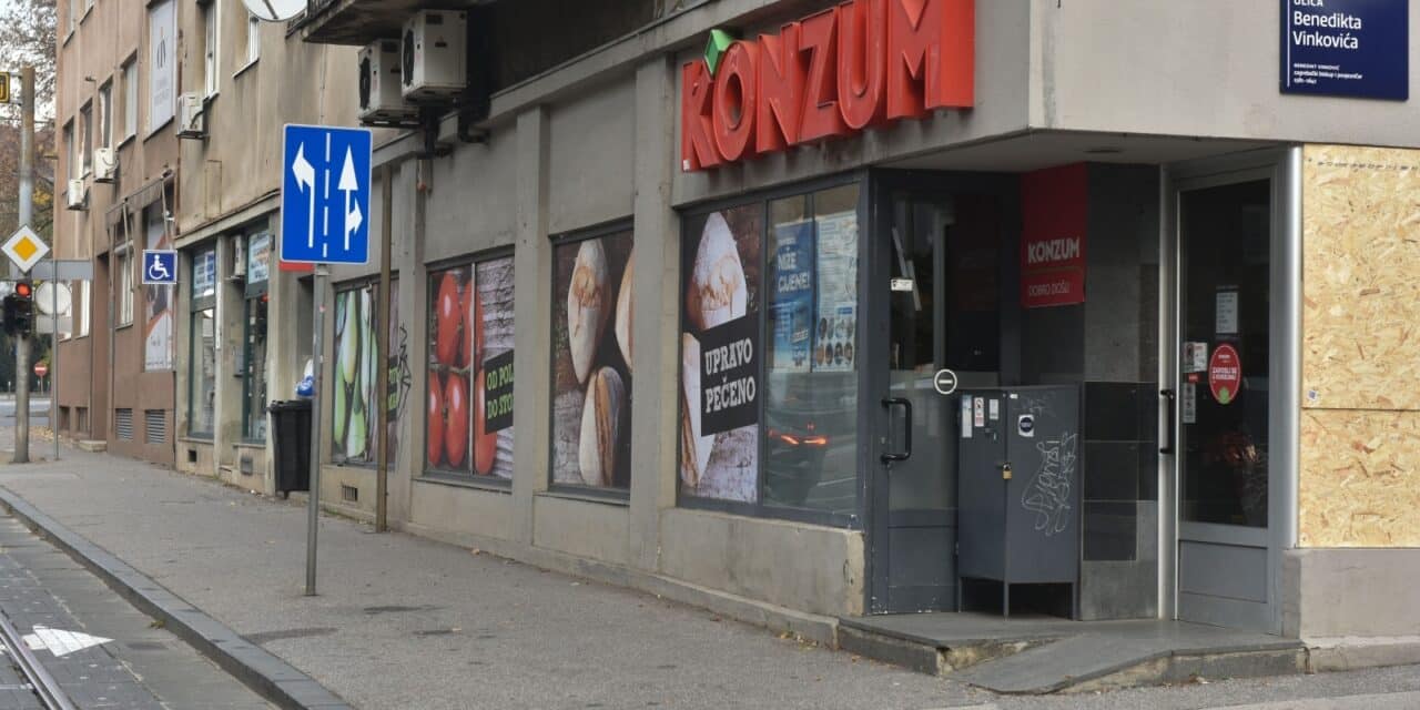 Zagreb: Trgovina na Ribnjaku koja je opljačkana