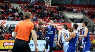 Zagreb: ABA liga, 17. kolo, KK Cibona – KK Budućnost VOLI