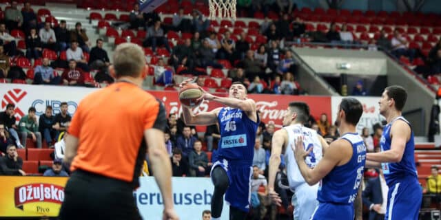 Zagreb: ABA liga, 17. kolo, KK Cibona – KK Budućnost VOLI