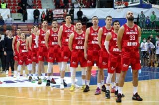 Zagreb: Kvalifikacijska utakmica Hrvatska – Švedska za košarkaško SP 2023. godine