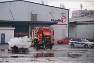 Zagreb: U skladištu Rimac Automobila došlo do manjeg požara