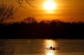 Zagreb: Zalazak sunca na jezeru Jarun