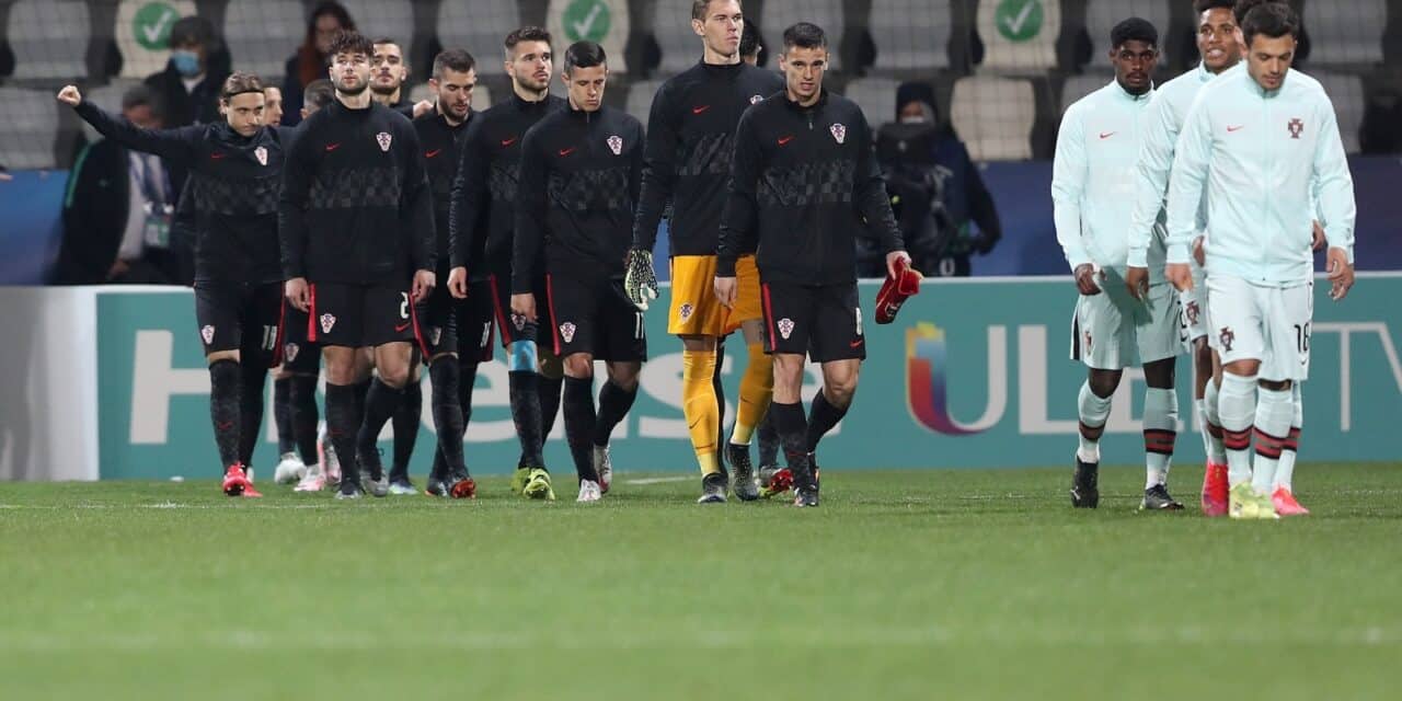 Koper: Susret Portugala i Hrvatske na Europskom U21 prvenstvu