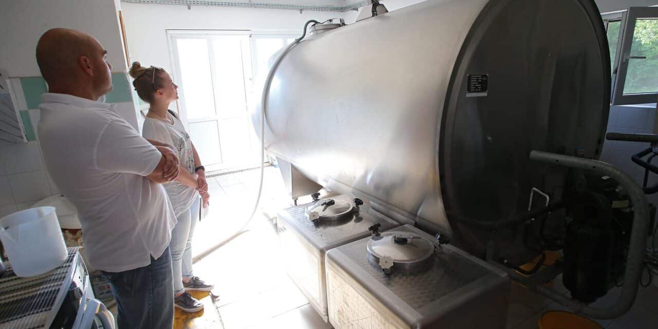 25.04.2018., Rugvica – Mljekarska farma Pa-vita. Photo: Jurica Galoic/PIXSELL