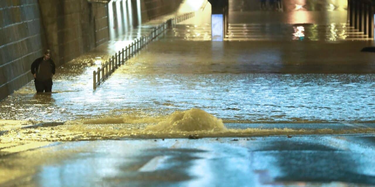 Jaka kiša poplavila Zagreb
