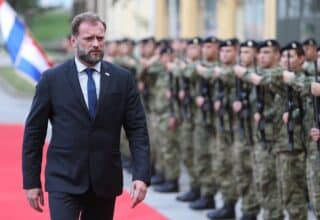 Zagreb: Svečana prisega 18. naraštaja kadeta Hrvatske vojske