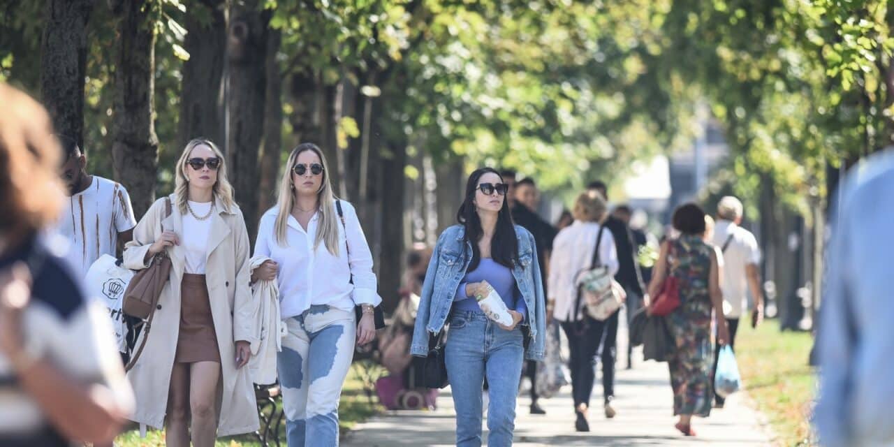 Zagreb: Građani uživaju na otvorenom