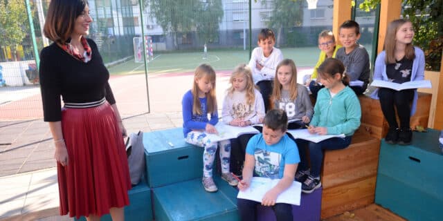 Zagreb: Ministrica Blaženka Divjak posjetila OŠ Pavleka Miškine