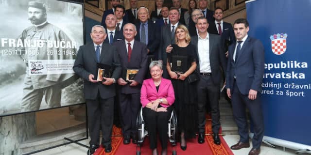 Zagreb: U Saboru dodijeljene Državne nagrade za sport Franjo Bučar