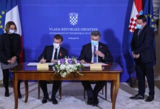 Andrej Plenković i Emmanuel Macron potpisali ugovor o Strateškom partnerstvu
