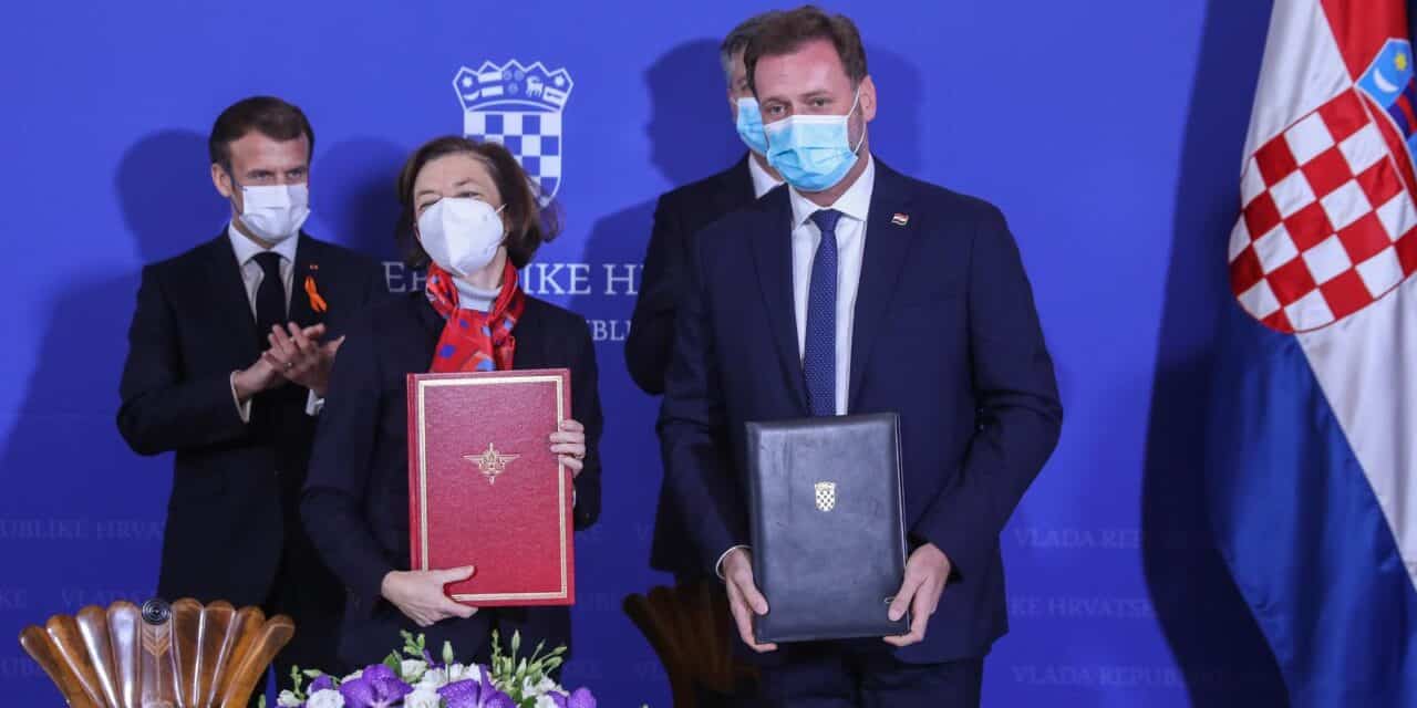 Mario Banožić i Florence Parly potpisali Ugovor o nabavi aviona Rafalea
