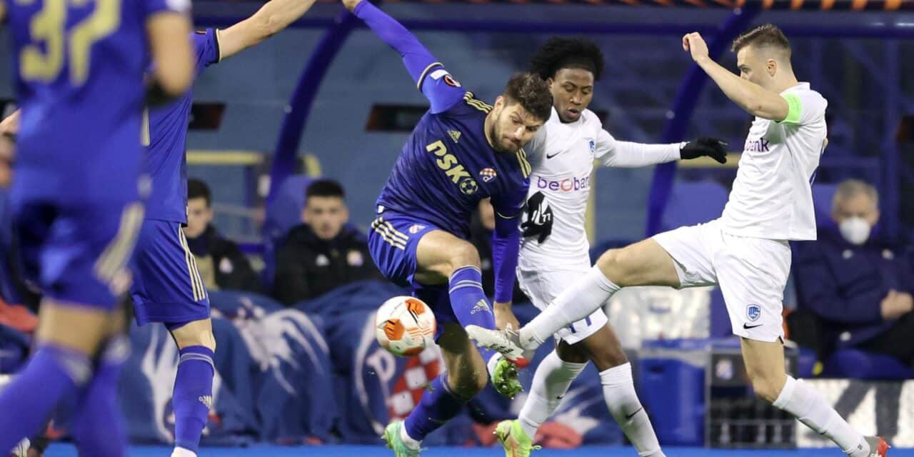 Zagreb: Dinamo protiv Genka u 5. kolu UEFA Europa lige na stadionu u Maksimiru
