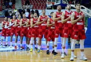 Zagreb: Kvalifikacijska utakmica Hrvatska – Slovenija za košarkaško SP 2023. godine,