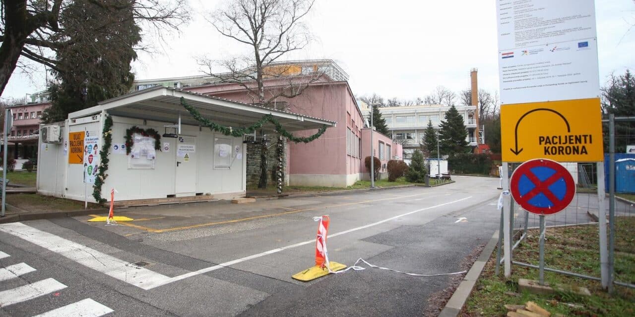 Zagreb: U Klinici za infektivne bolesti Dr. Fran Mihaljević na Božić bez testiranja na Covid-19
