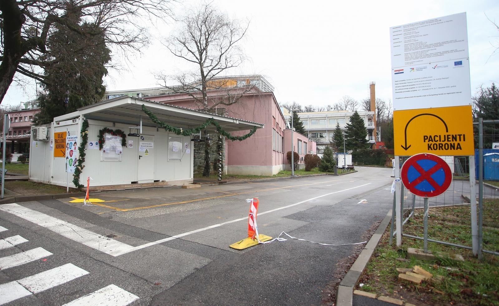 Zagreb: U Klinici za infektivne bolesti Dr. Fran Mihaljević na Božić bez testiranja na Covid-19