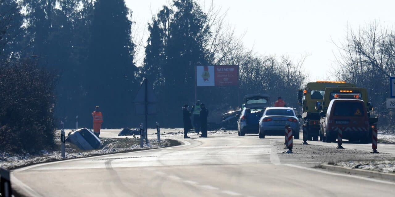 Osijek: Jedna osoba poginula u sudaru dvaju automobila na južnoj osječkoj obilaznici