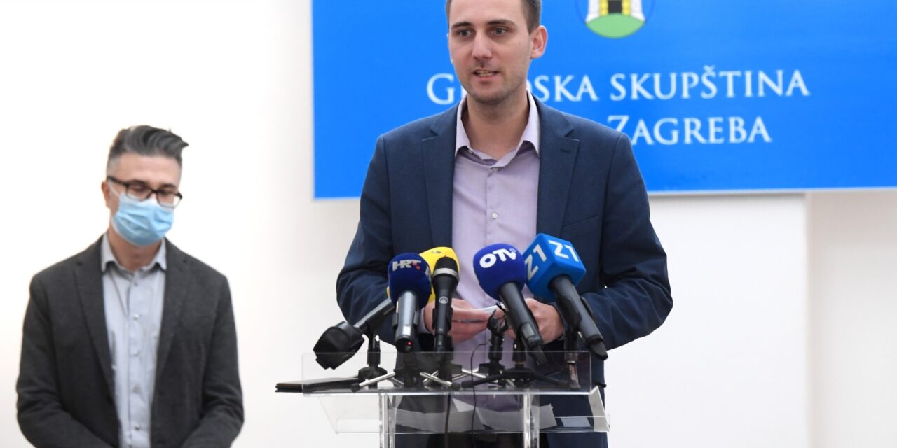 Zagreb: Klub gradskih zastupnika SDP-a održao je konferenciju za medije