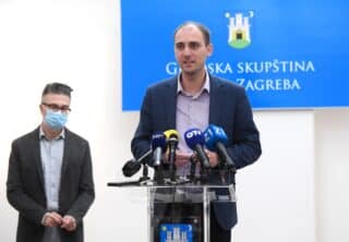 Zagreb: Klub gradskih zastupnika SDP-a održao je konferenciju za medije