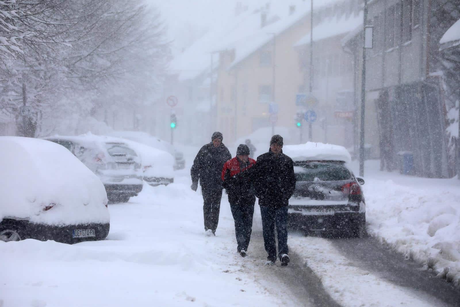 Snježno nevrijeme u Gorskom kotaru