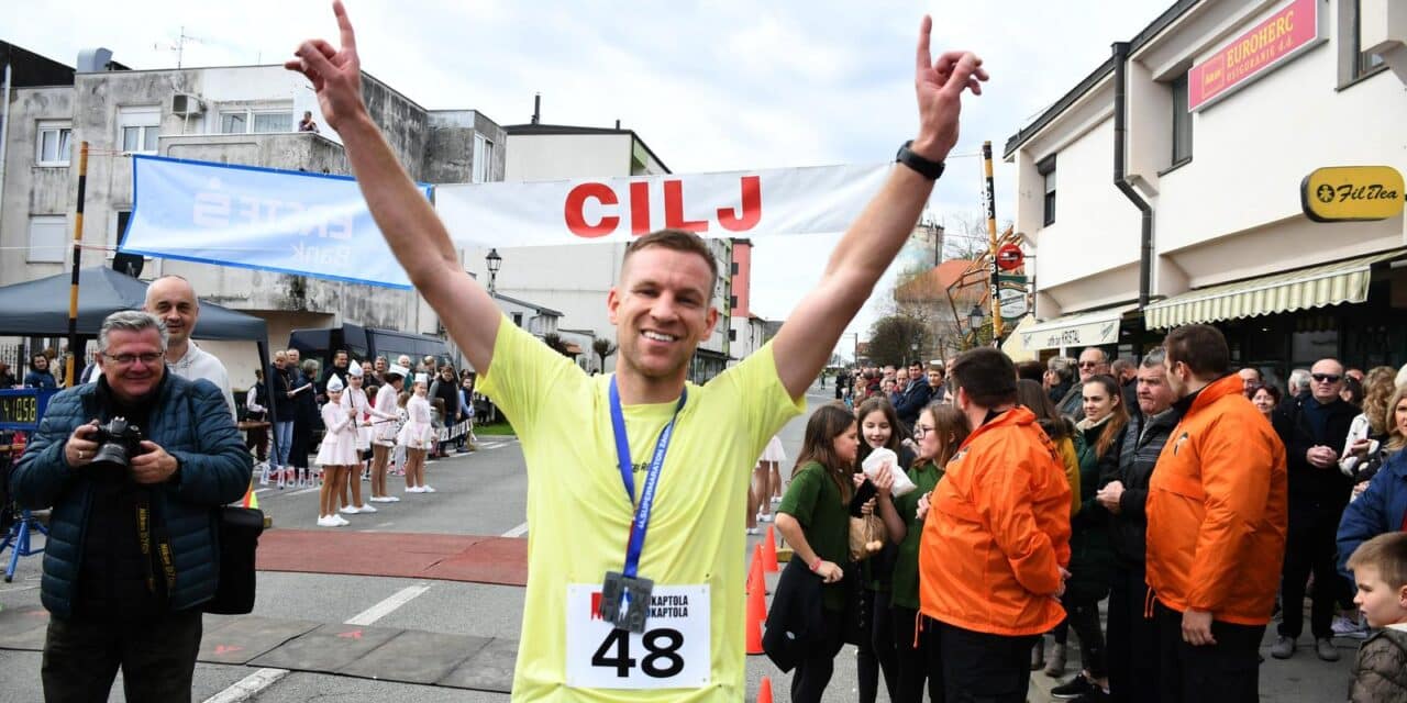 Čazma dočekala trkače supermaratona Od Kaptola do Kaptola