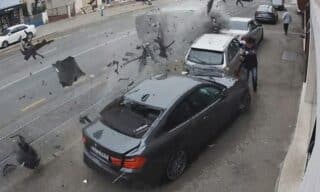 Nesreća u Dubravi snimljena nadzornom kamerom