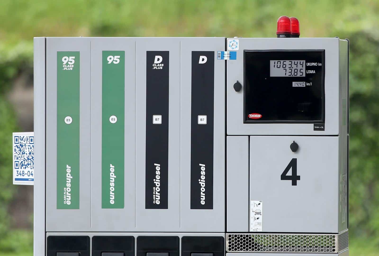 Cijene goriva u Hrvatskoj porasle i ovaj tjedan