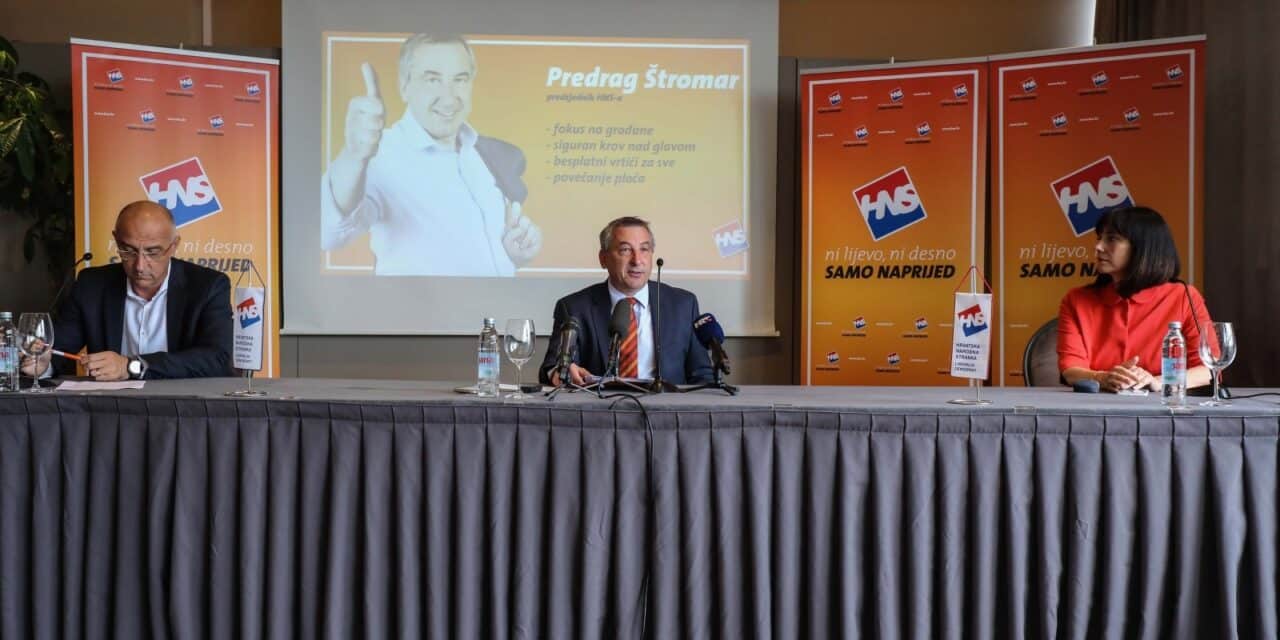 Zagreb: Predstavljanje Izbornog programa HNS-a “Hrvatska se voli radom”