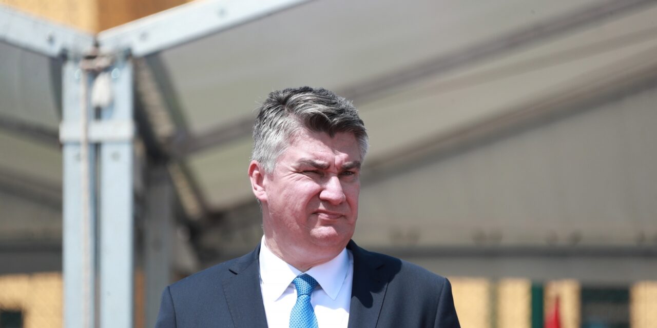 Svečana promocija polaznika vojnih škola HVU-a, nazočio i predsjednik Milanović