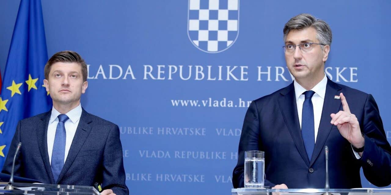 Zagreb: Andrej Plenković i Zdravko Marić o novim poreznim reformama