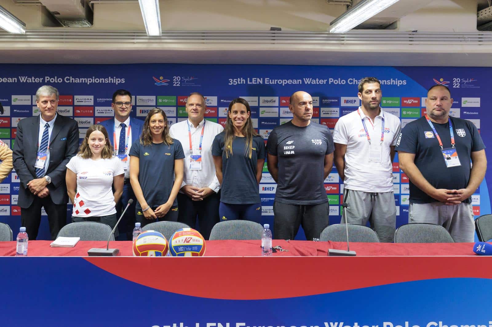 Split: Konferencija za medije uoči početka Europskog prvenstva u vaterpolu