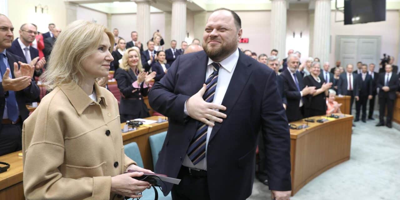 Zagreb: Ruslan Stefanchuk govorio u Hrvatskom saboru