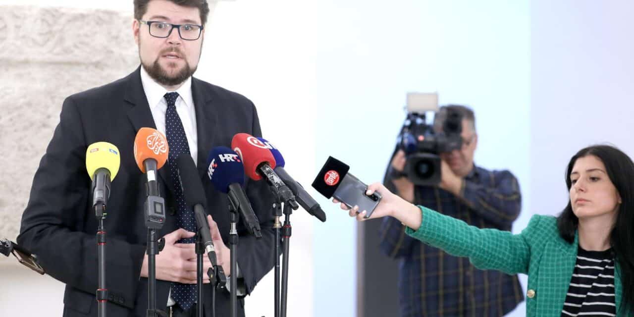 Zagreb: Peđa Grbin o optužnicama za ministre