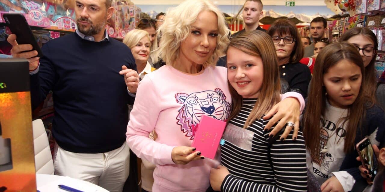 Split: Maja Šuput promovirala svoj brend Majushka u prodajnom centru Joker
