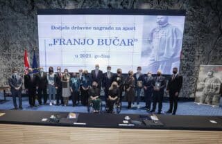 Zagreb: Svečana dodjela Državne nagrade za sport “Franjo Bučar” za 2021. godinu