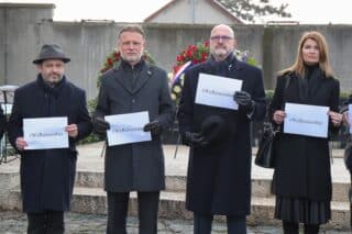 Jandroković položio vijence povodom Međunarodnog dana sjećanja na žrtve holokausta