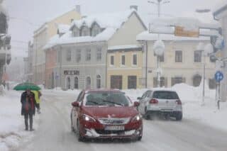 promet gužva snijeg
