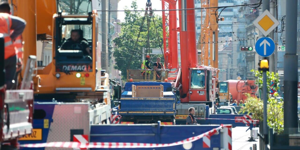 Zagreb: Zbog uklanjanja dimnjaka zatvorena Vlaška od Draškovićeve do Petrove