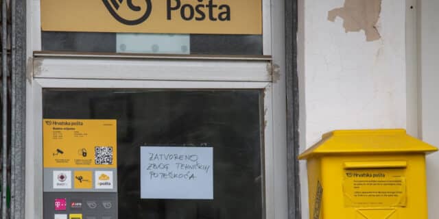 Dubrovnik: Uz prijetnju vatrenim oružjem opljačkana poslovnica pošte