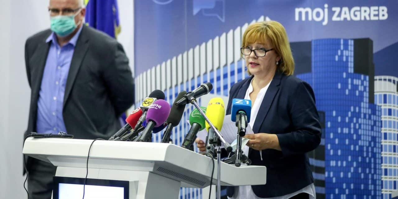 Konferencija za medije Stožera civilne zaštite grada Zagreba