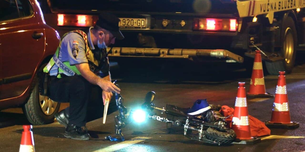 Brodarica: Vozač romobila prevezen u bolnicu nakon sudara s osobnim automobilom