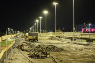 Zagreb: Tijekom noći nema radova na sanaciji zapadnog kolnika mosta Mladosti