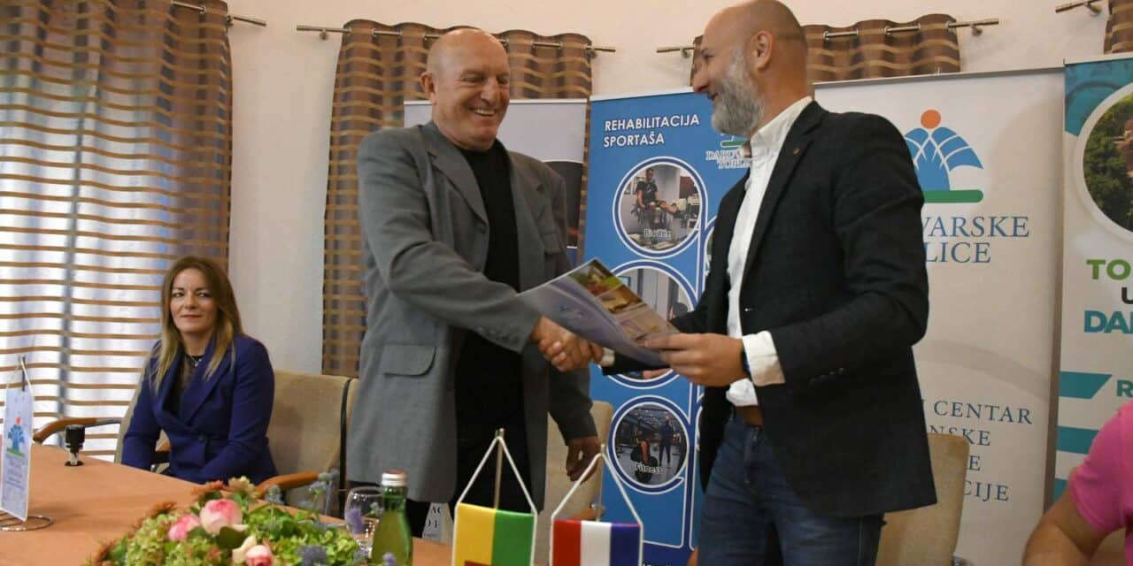 Daruvar: Potpisan ugovor o suradnji između Sportskog saveza Grada Zagreba i Daruvarskih toplica