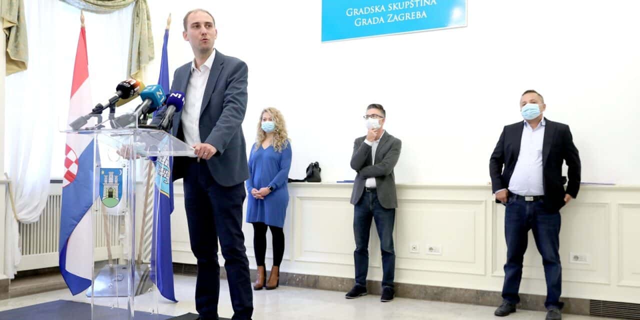 Zagreb: Matej Mišić održao konferenciju za medije